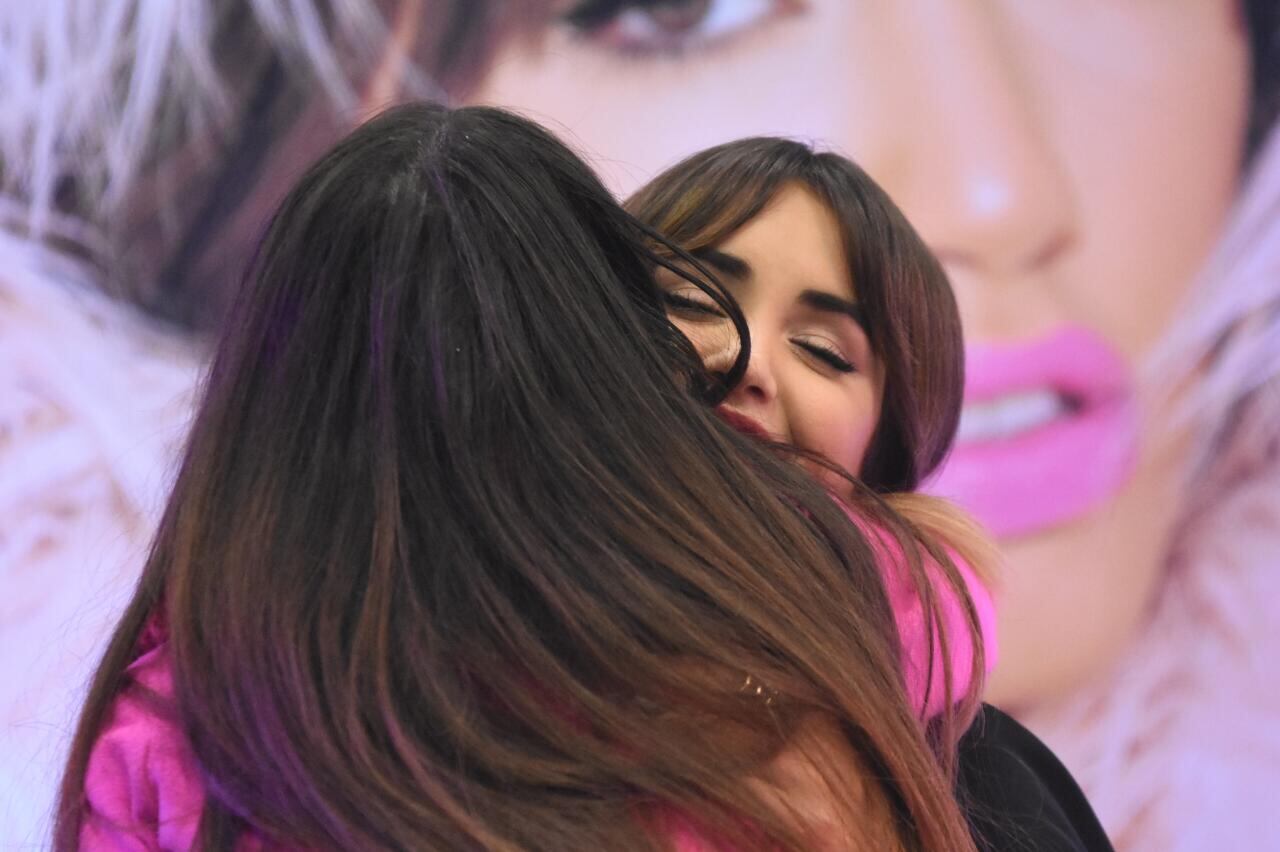 Lali le dedicó un momento único a sus seguidores. Foto: Lucio Casalla / ElDoce.tv.