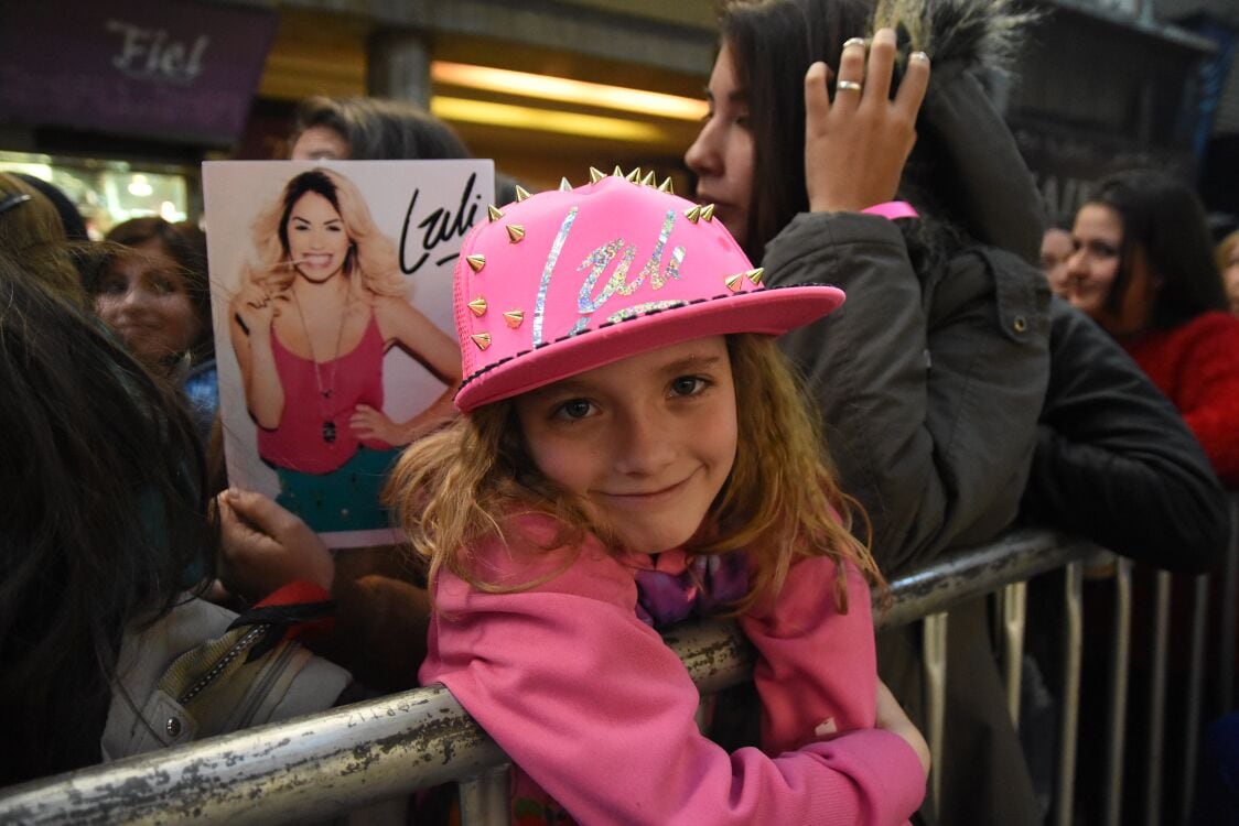 Lali le dedicó un momento único a sus seguidores. Foto: Lucio Casalla / ElDoce.tv.