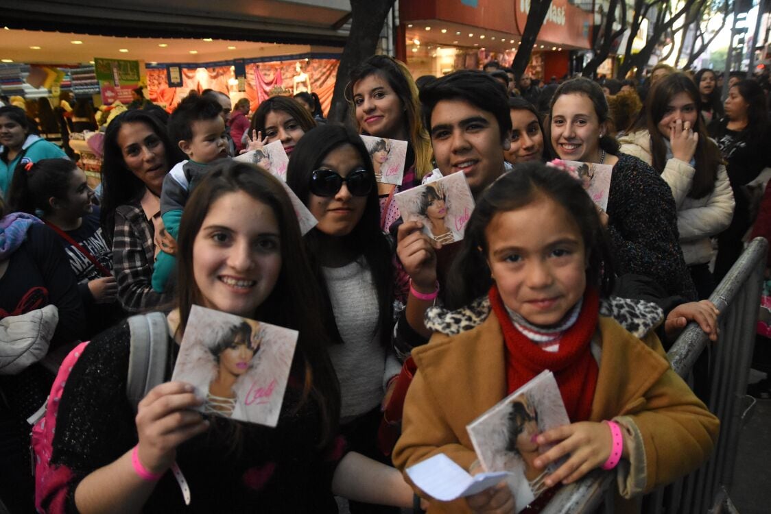 Lali le dedicó un momento único a sus seguidores. Foto: Lucio Casalla / ElDoce.tv.