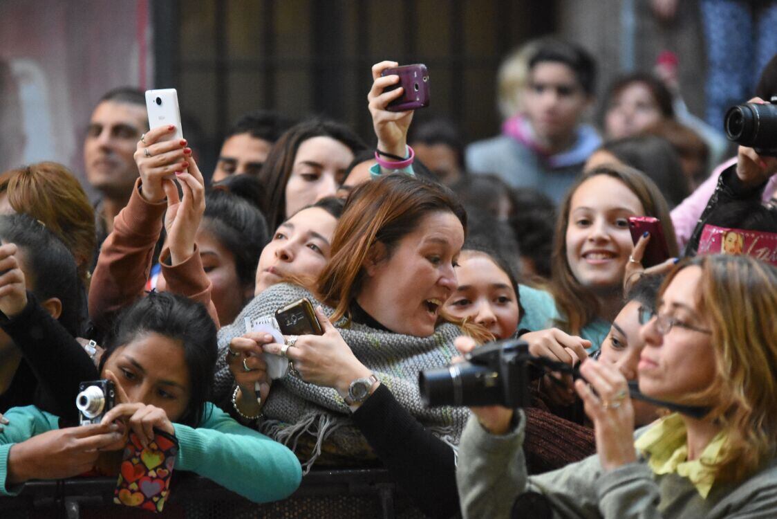 Lali le dedicó un momento único a sus seguidores. Foto: Lucio Casalla / ElDoce.tv.