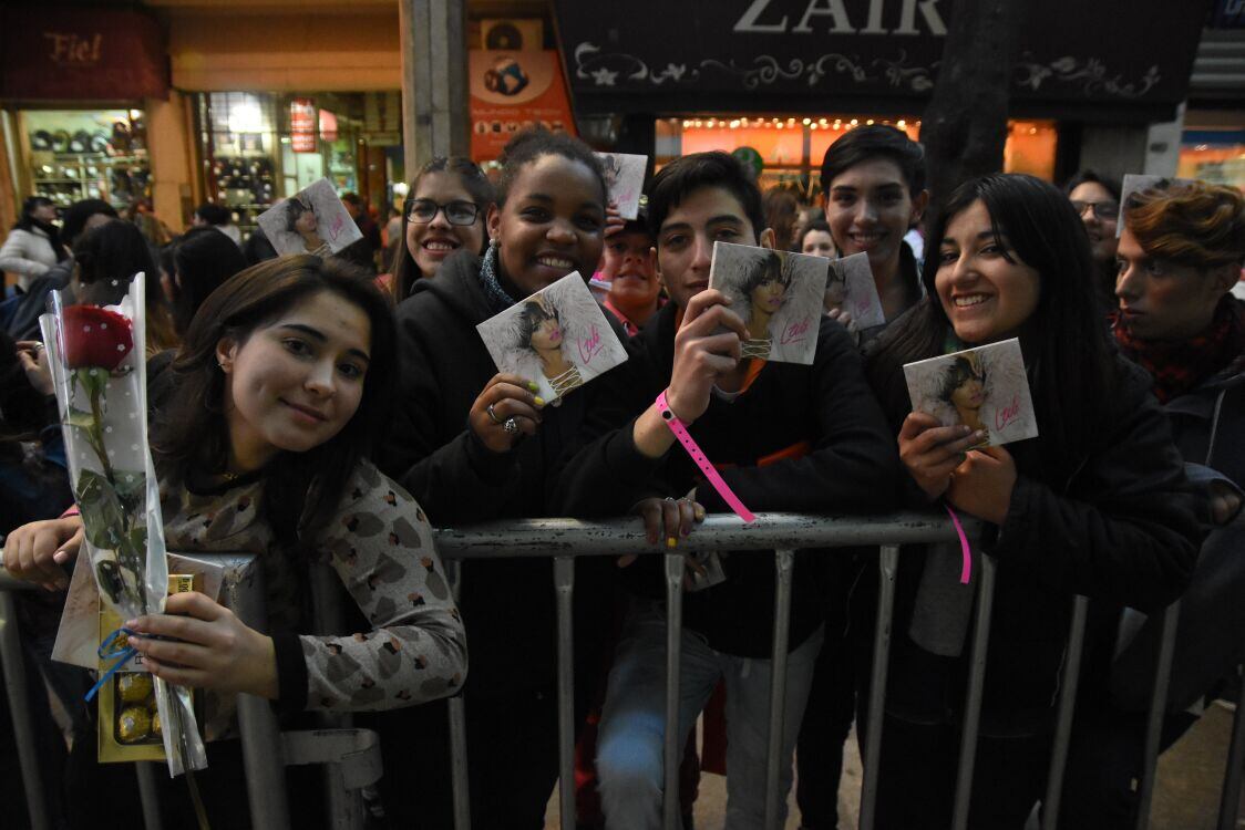 Lali le dedicó un momento único a sus seguidores. Foto: Lucio Casalla / ElDoce.tv.