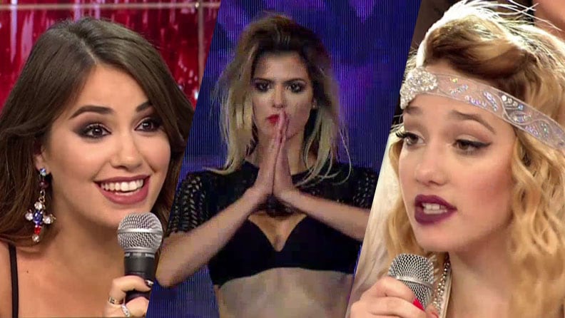 Lali, Mery y Ángela, tres artistas increíbles.