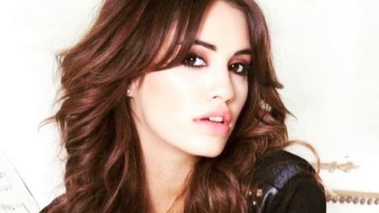 Lali se animó y salió a la cancha.