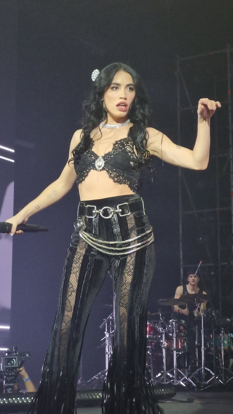 Lali y el baterista cordobés Tomi Luján