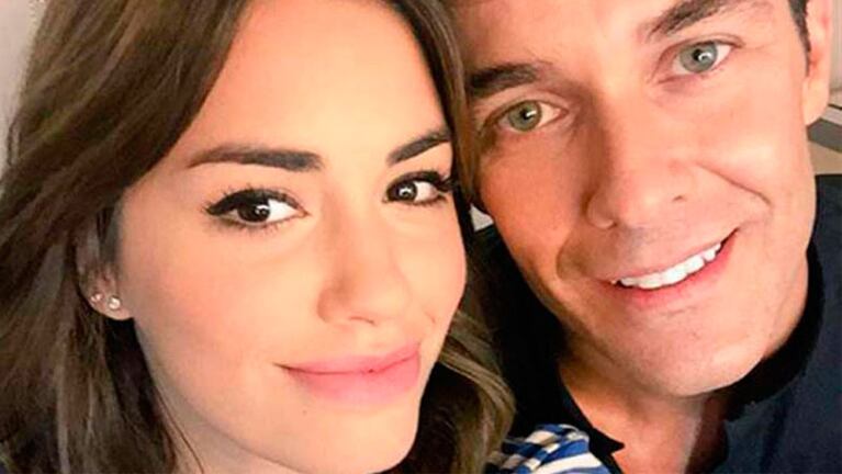 Lali y Mariano, muy juntos en las grabaciones de Esperanza Mía.