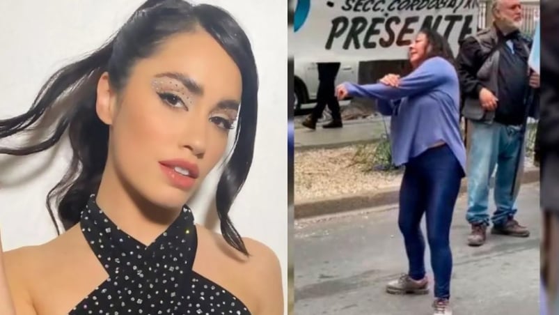 Lali y un bailecito cábala en cada partido de la Scaloneta