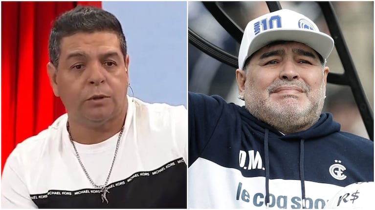 Lalo Maradona confesó que tuvo un sueño revelador sobre Diego: “Me desperté transpirado” (Foto: ESPN - AFP).