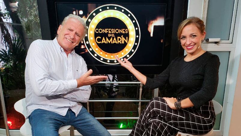 Lanchita Bissio pasó por el camarín de El Doce.