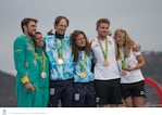 Lange y Carranza le dieron el segundo oro a la Argentina.