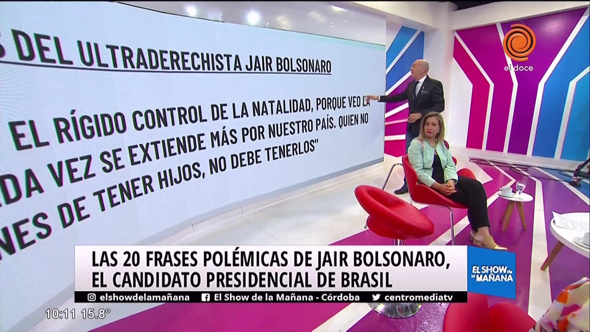 Las 20 polémicas frases del ultraderechista Bolsonaro