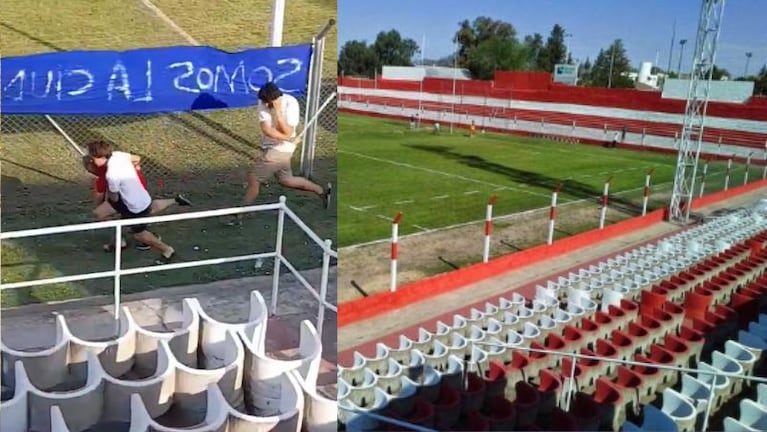 Las abejas atacaron a los hinchas en la cancha de la "U".