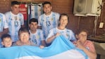 Las abuelas del Cuti Romero y la emoción tras el Argentina Campeón. Foto: Fredy Bustos/El Doce