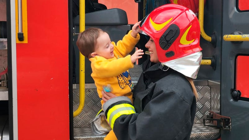 Las agentes reflexionaron sobre su rol como madres.