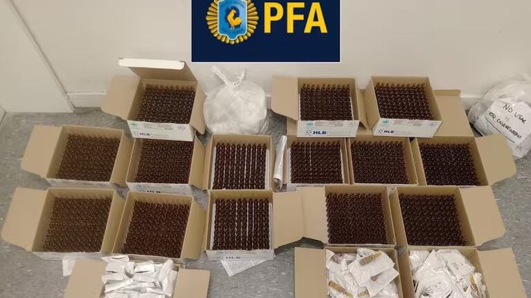 Las ampollas contaminadas fueron secuestradas de varios sanatorios del país.