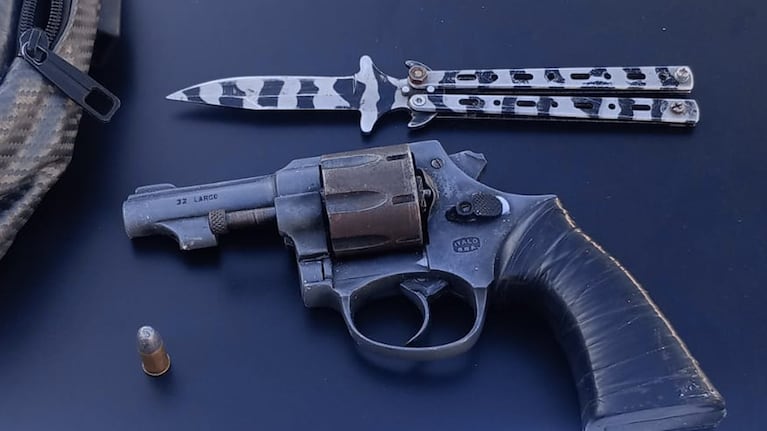 Las armas secuestradas
