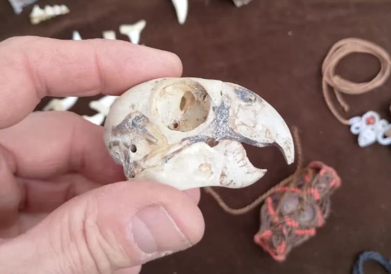 Las artesanías se vendían en la plaza central de Mendoza.