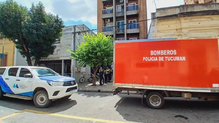 Las autoridades investigan un posible accidente. (Foto: gentileza La Gaceta/Ministerio Público Fiscal de Tucumán)