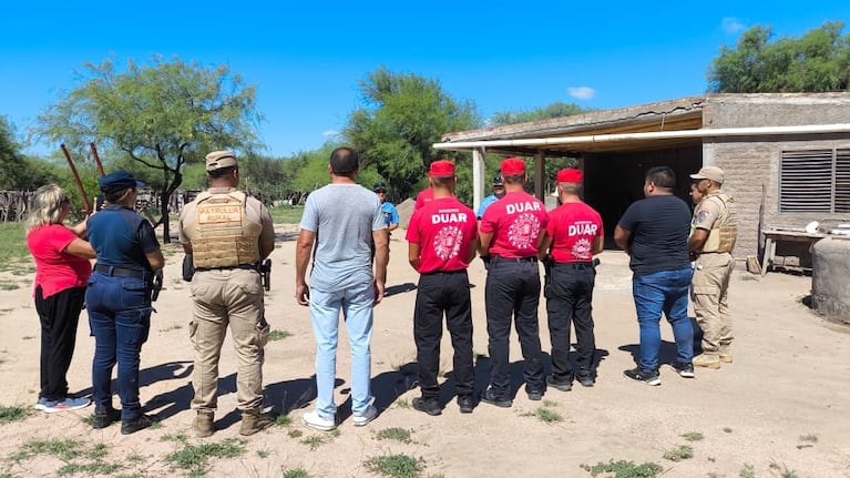 Las autoridades reforzaron el operativo en Traslasierra.