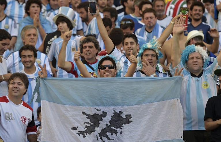 Las banderas alusivas a las islas Malvinas estarán prohibidas.