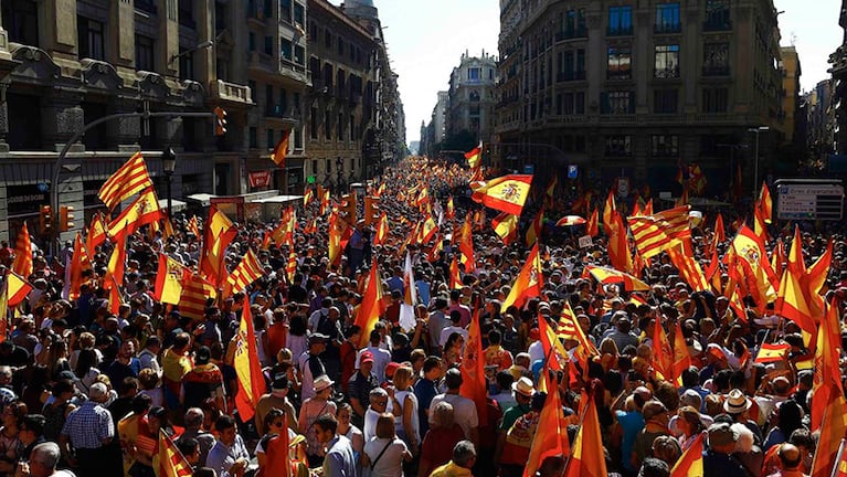 Las calles de Barcelona, el escenario para las protestas.