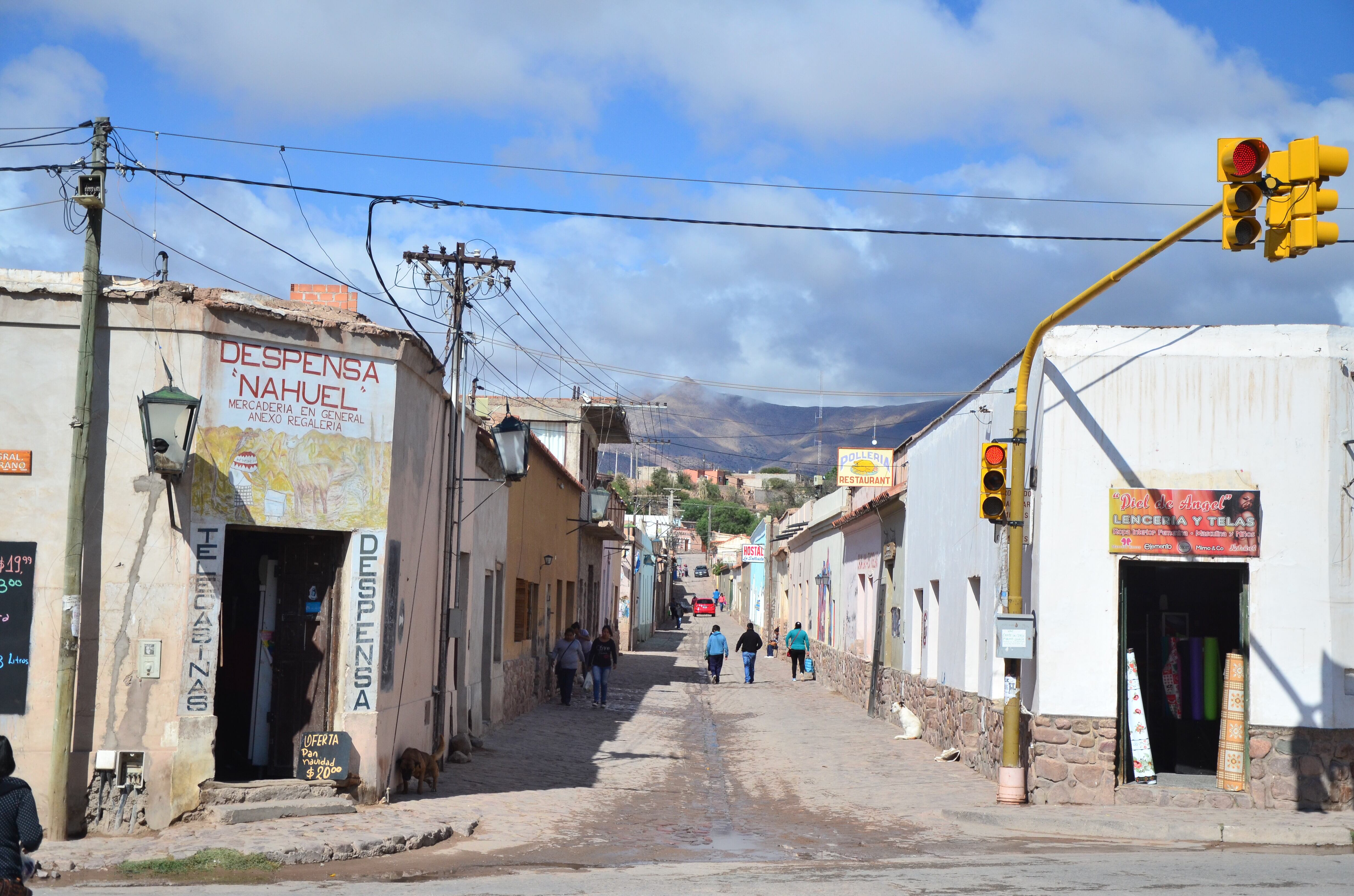 Las calles de Humahuaca. Foto: Francesco Trombetta