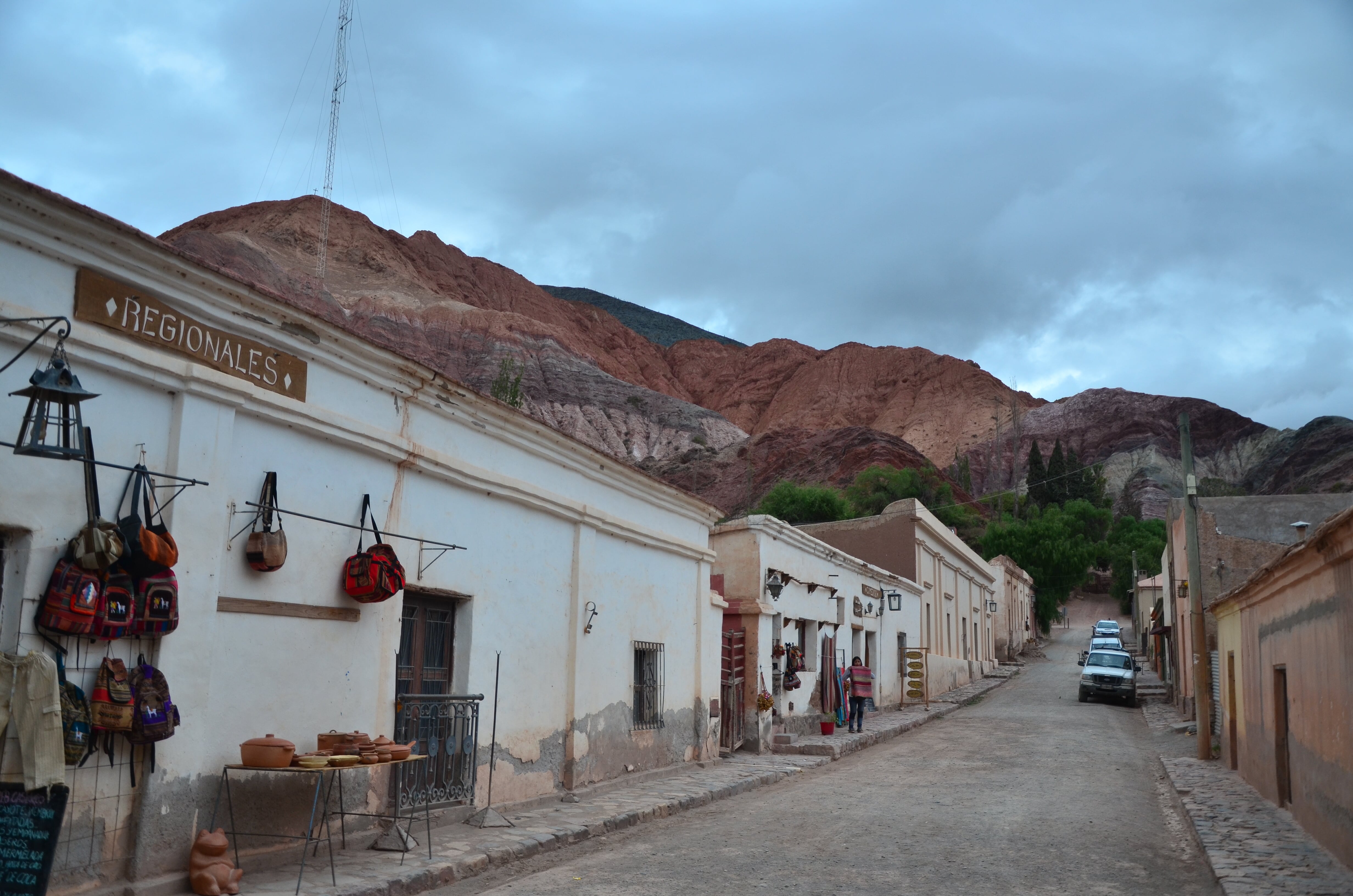 Las calles de Purmarca. Foto: Francesco Trombetta