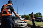 Las calles vacías se repiten en el centro, pero algunos salen igual.