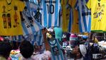 Las camisetas del seleccionado argentino son muy populares en Bangladesh. Foto: Télam