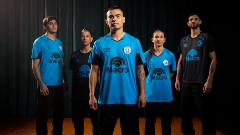 Las camisetas nuevas de Belgrano.