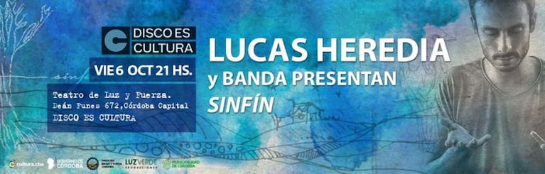 Las canciones de Lucas Heredia en Córdoba Suena 