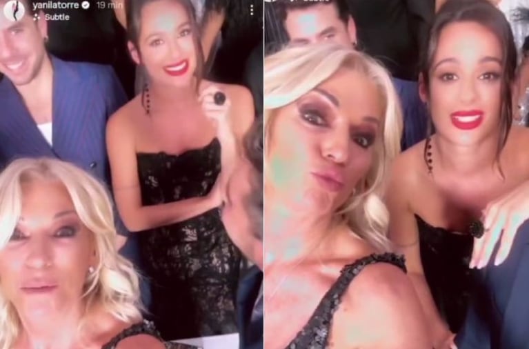 Las caras de Flor Jazmín al comentario de Yanina Latorre.