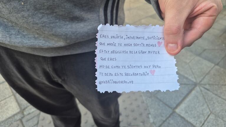 Las cartas que reparte el joven cordobés.