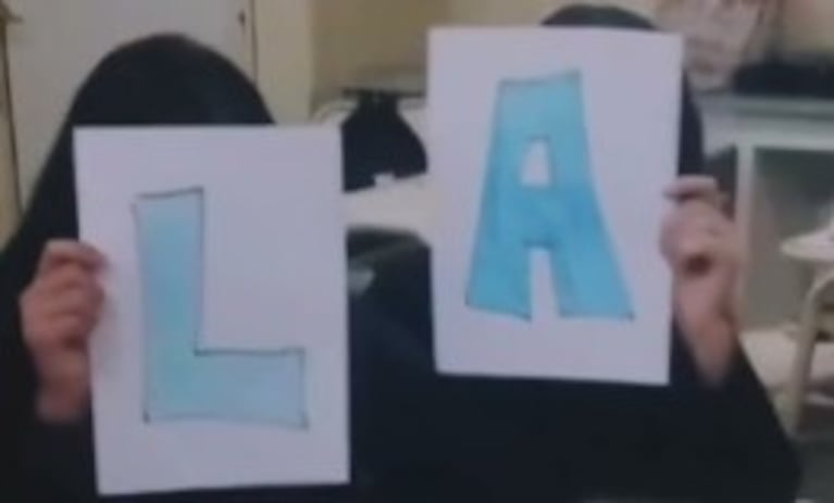 Las compañeras de Agostina y un conmovedor pedido. Imagen: El Doce.