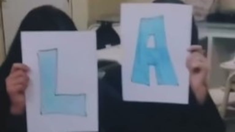 Las compañeras de Agostina y un conmovedor pedido. Imagen: El Doce.