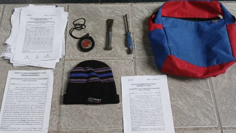 Las cosas que le secuestraron al hombre de 44 años.