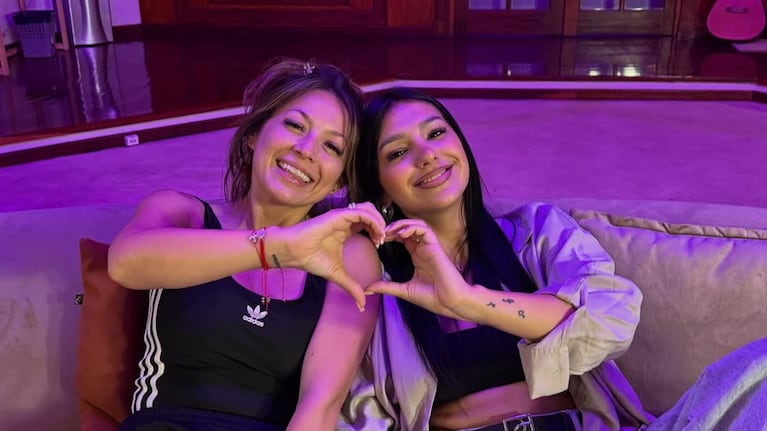 Las cuarteteras compartieron un acústico de Bandanas.