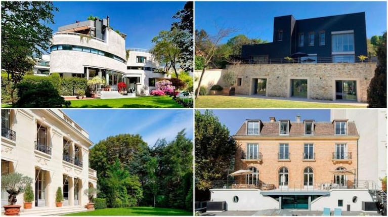Las cuatro increíbles mansiones en las que podría vivir Messi en París 