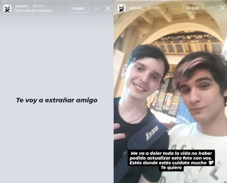 Las despedidas de los amigos de Chatterbox.