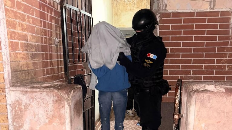 Las detenciones fueron en una vivienda de General Bustos.