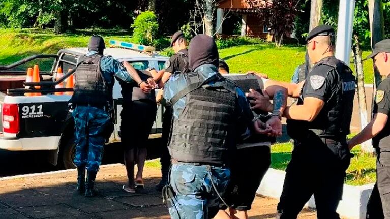 Las detenciones se produjeron en la localidad misionera de Alba Posse. Foto: El Territorio.