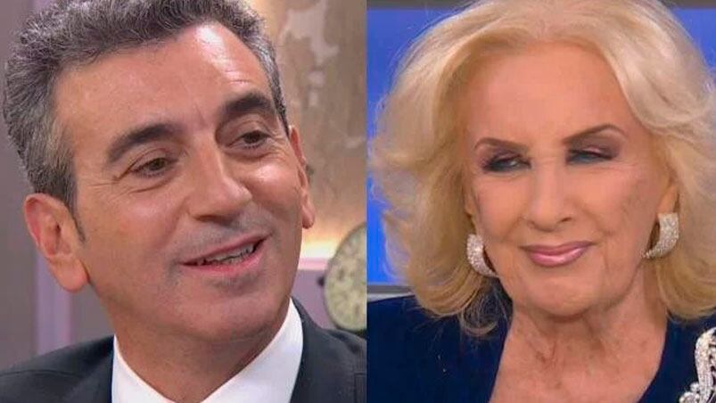 Las diferencias entre Florencio Randazzo y Mirtha Legrand. 