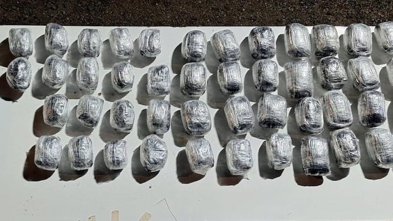 Las drogas estaban en envoltorios.