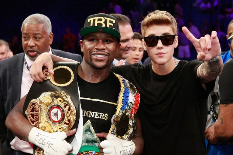 Las "excéntricas" vacaciones de Mayweather y Justin Bieber