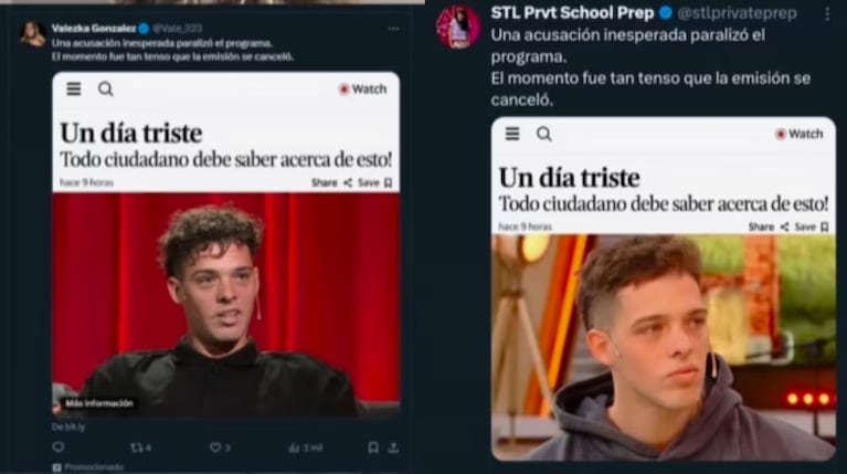 Las fake news de Santi Maratea que involucran una estafa virtual.