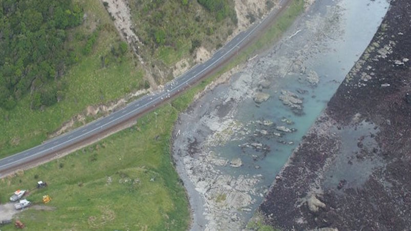 Las fotos aéreas muestran la magnitud del desastre en Nueva Zelanda.