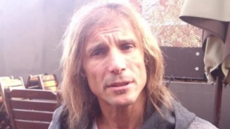 Las fotos de Caniggia en Brasil