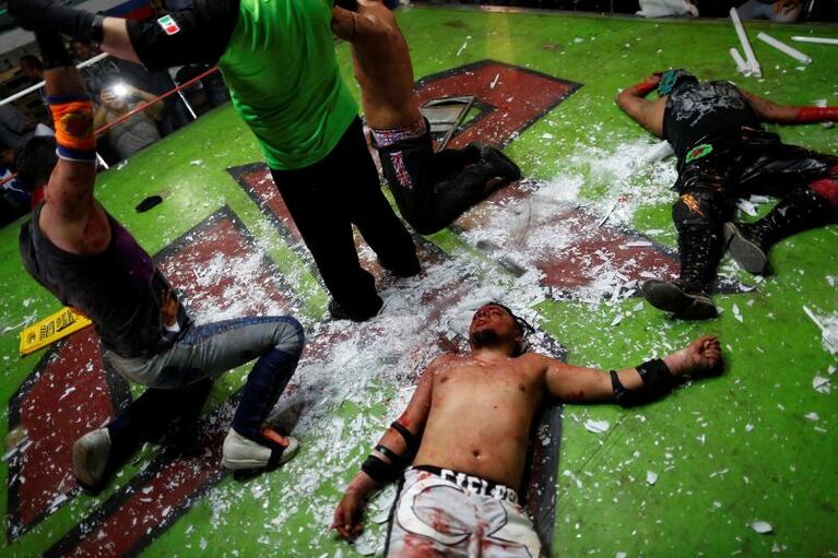 Las fotos de las peleas sangrientas de DTU en México