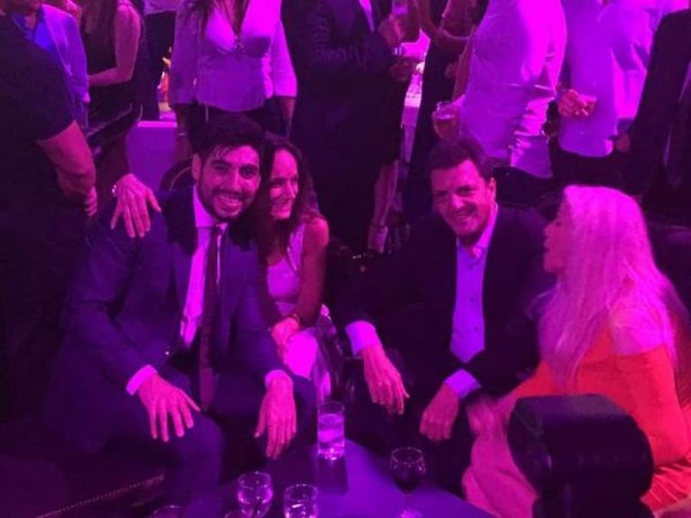 Las fotos de Susana Giménez y Facundo Moyano en una fiesta