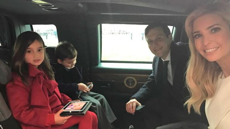 Las fotos familiares de los hijos de Trump en la Casa Blanca