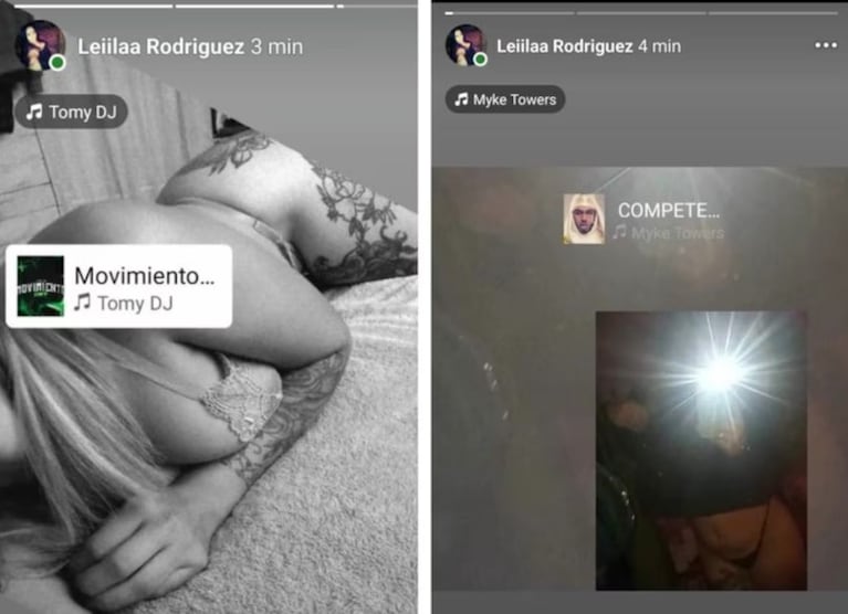Las fotos que publicaron en el Facebook de la víctima.